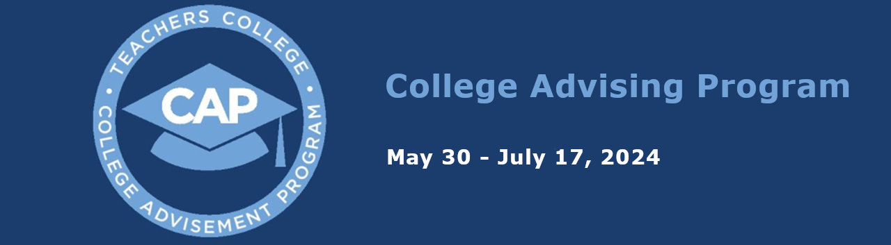 College Advising Program | May 30 - July 17, 2024