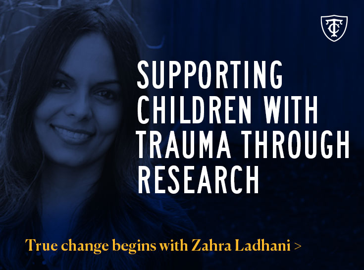 Zahra Ladhani: Supporting children with trauma through research